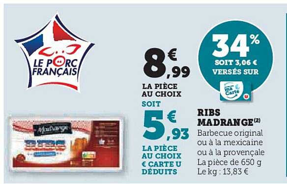 RIBS MADRANGE