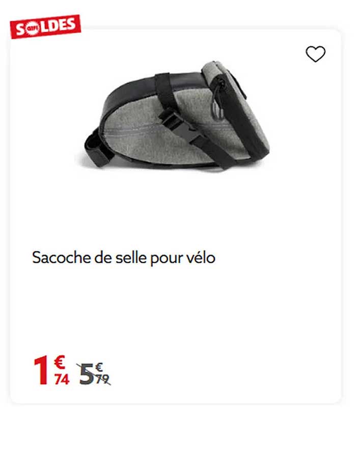 Sacoche de selle pour vélo
