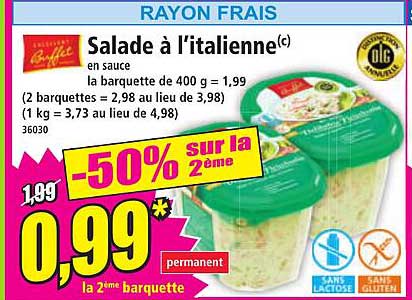 Salade à l’italienne(c) en sauce
