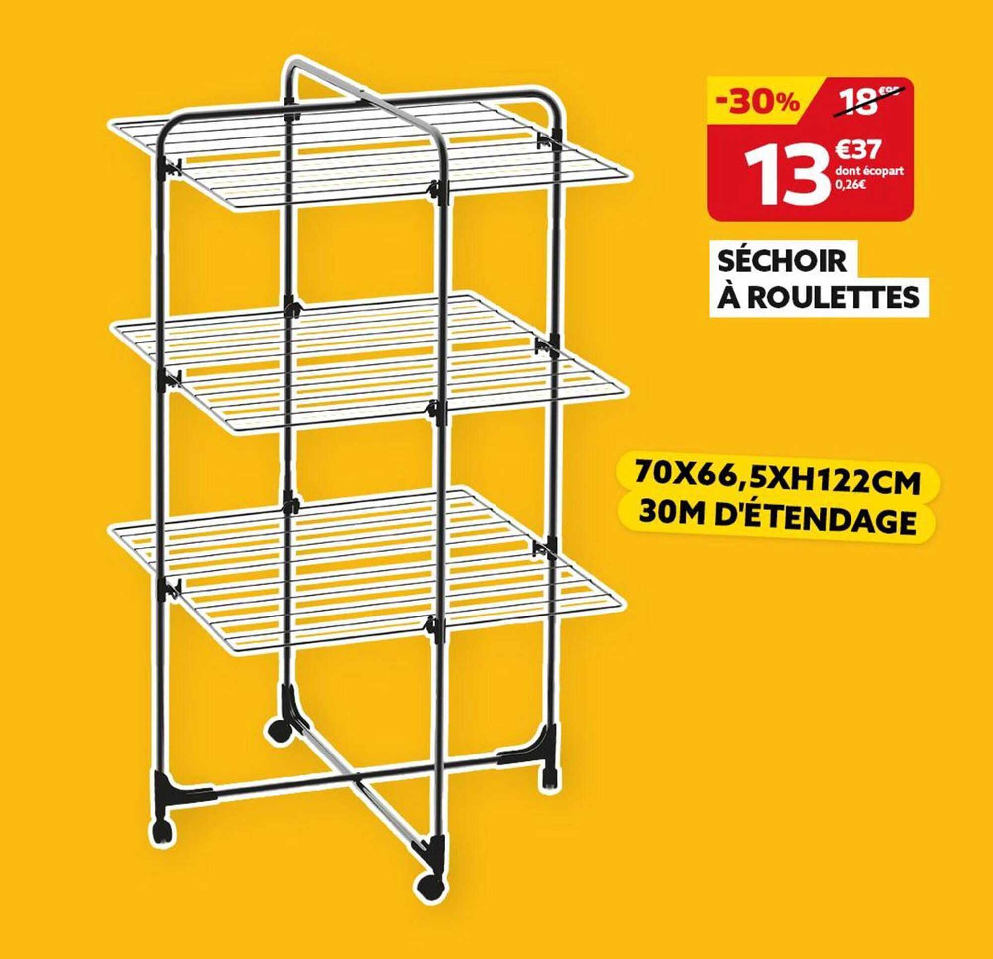 Séchors à roulettes