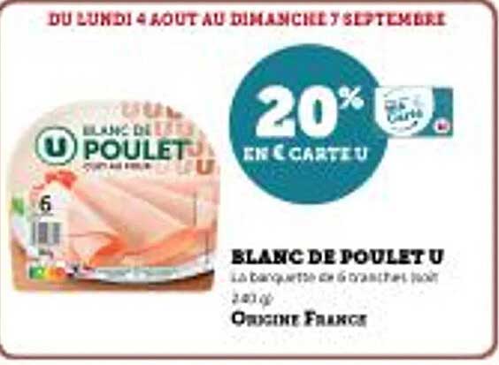 BLANC DE POULET U