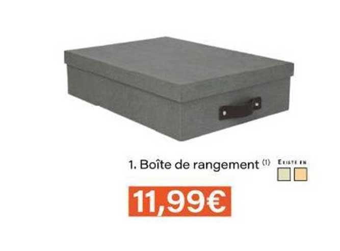 Boîte de rangement