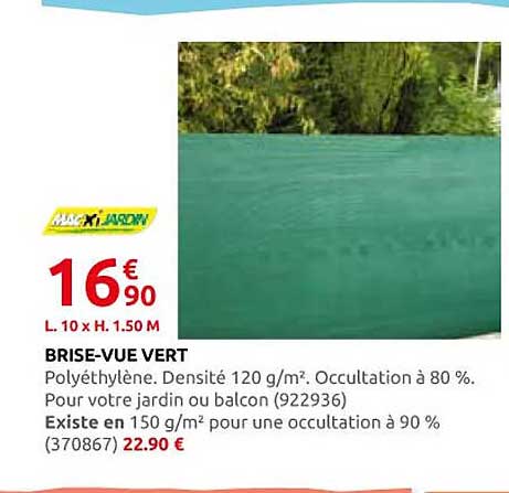 BRISE-VUE VERT