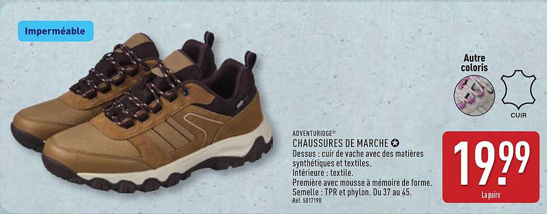 CHAUSSURES DE MARCHE