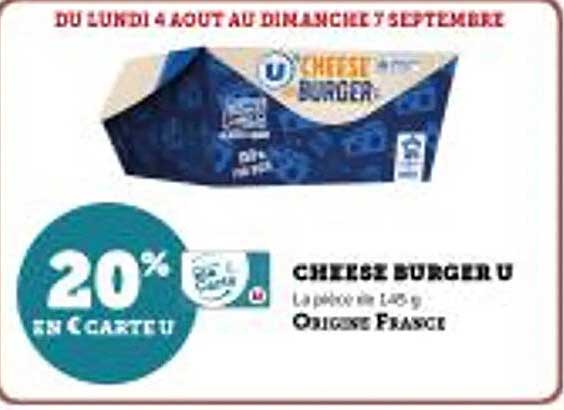 CHEESE BURGER U