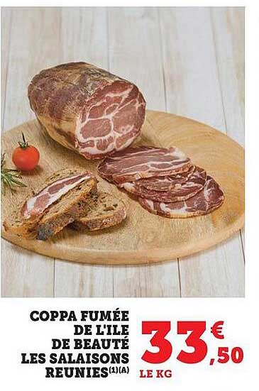 COPPA FUMÉE DE L'ILE DE BEAUTÉ LES SALAISONS RÉUNIES