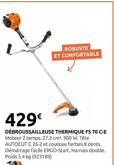 DÉBROUSSAILLEUSE THERMIQUE FS 70 C-E