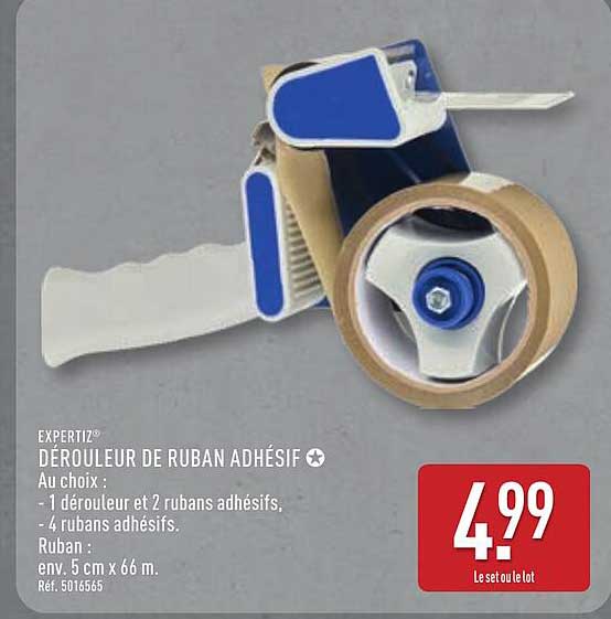 DÉROULEUR DE RUBAN ADHÉSIF