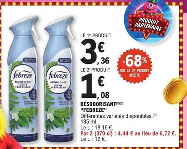 DÉSODORISANT "FEBREZE"