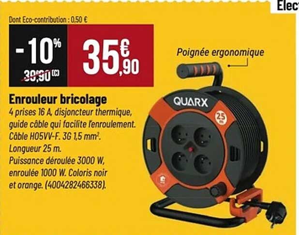 Enrouleur bricolage