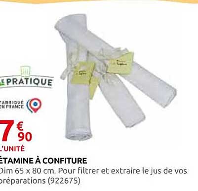 Étamine à Confiture