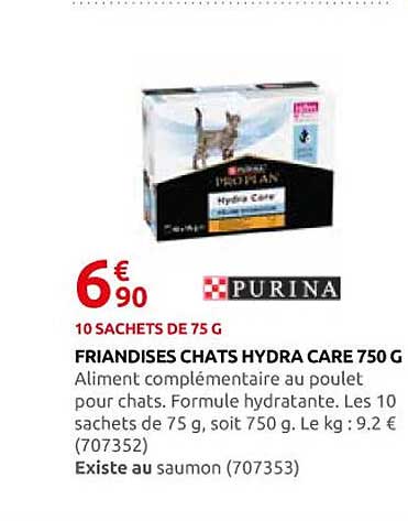 FRIANDISES CHATS HYDRA CARE 750 G