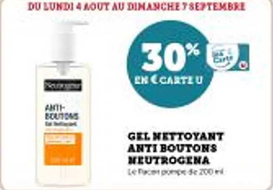 GEL NETTOYANT ANTI BOUTONS NEUTROGENA