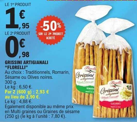 GRISSINI ARTIGIANALI "FLORELLI"