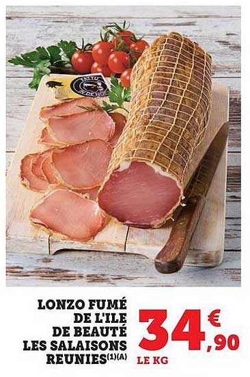 LONZO FUMÉ DE L'ILE DE BEAUTÉ