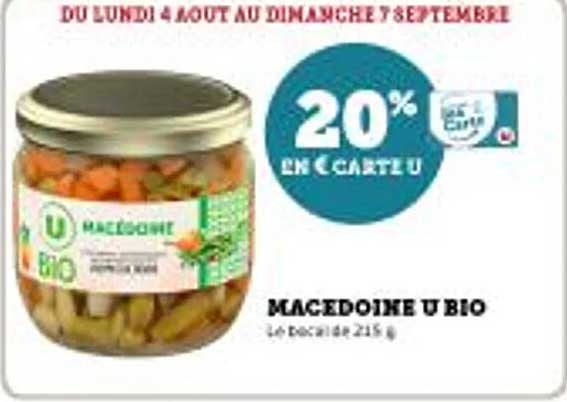 MACÉDOINE U BIO