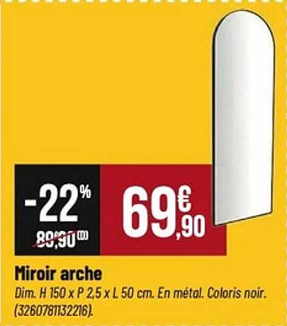 Miroir arche