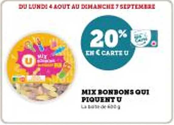 MIX BONBONS QUI PIQUENT U