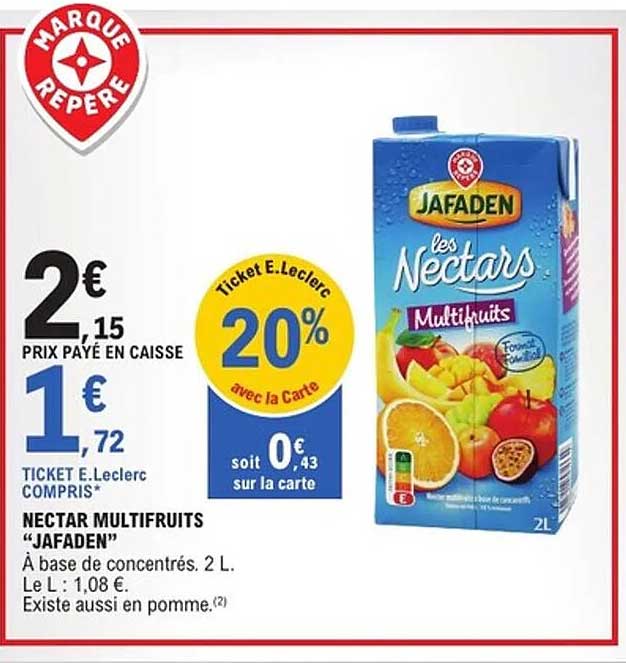 NECTAR MULTIFRUITS “JAFADEN”