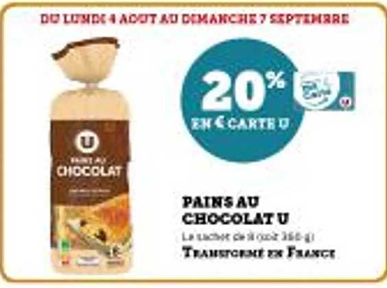 PAINS AU CHOCOLAT U
