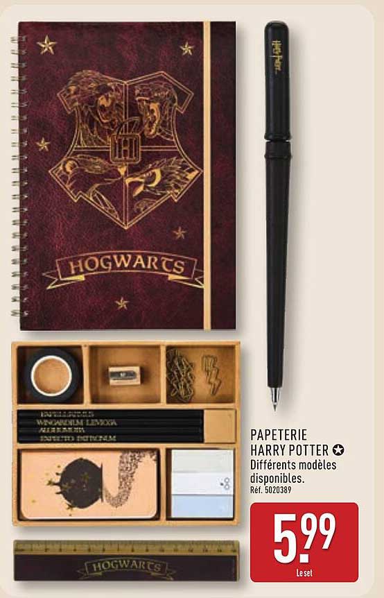 PAPETERIE HARRY POTTER ✪ Différents modèles disponibles.