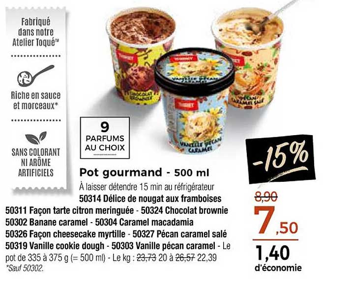 Pot gourmand - 500 ml