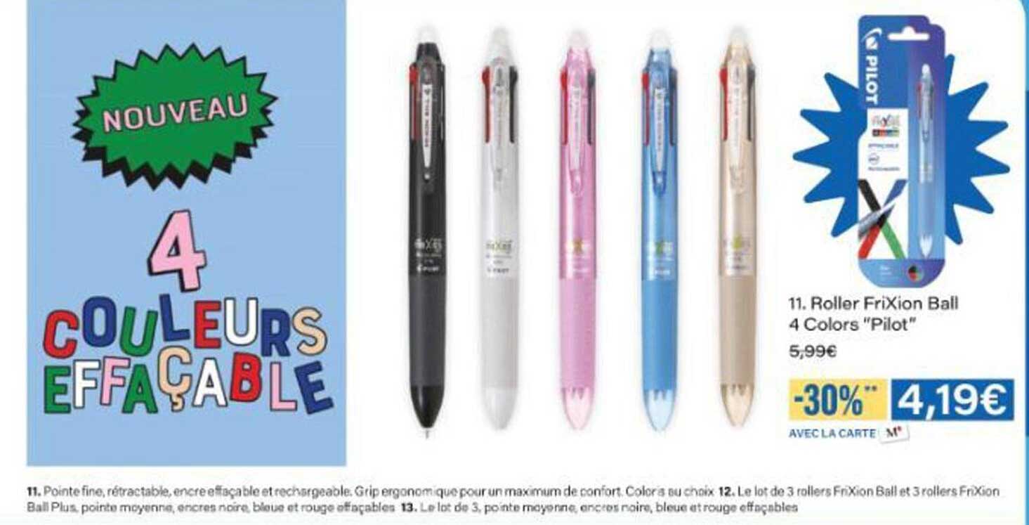 Roller FriXion Ball 4 Colors "Pilot"
