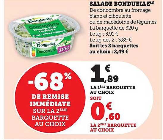 SALAD BONDUELLE