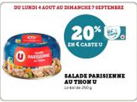 Salade Parisienne au Thon U