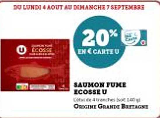 SAUMON FUME ECOSSE U