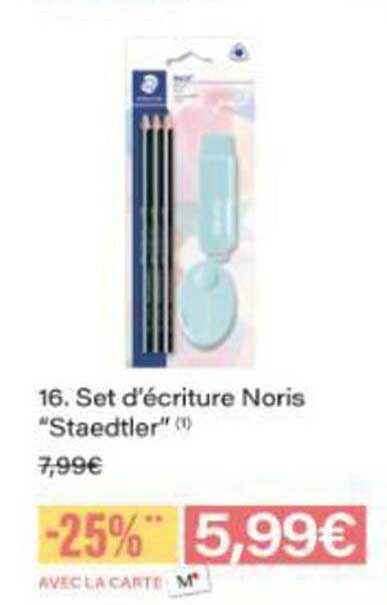 Set d'écriture Noris “Staedtler”