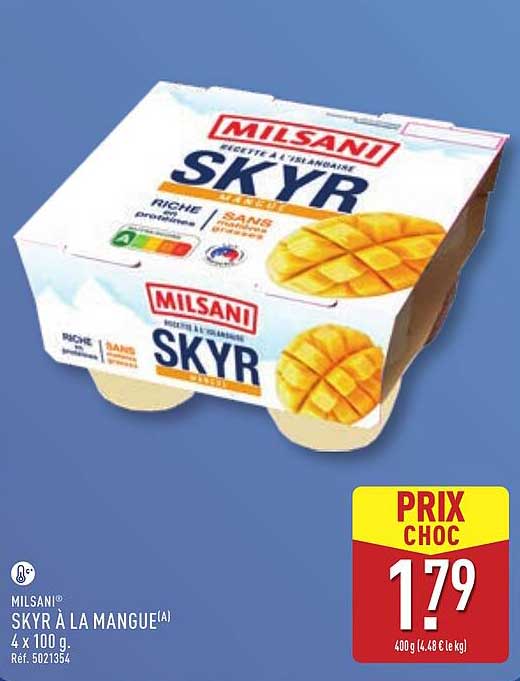 SKYR À LA MANGUE