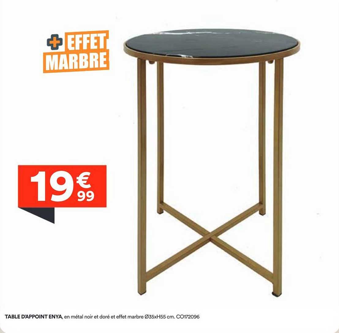 TABLE D'APPOINT ENYA