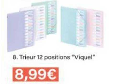 Trieur 12 positions "Viquel"