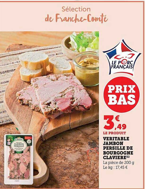 Véritable Jambon Persillé de Bourgogne Clavière