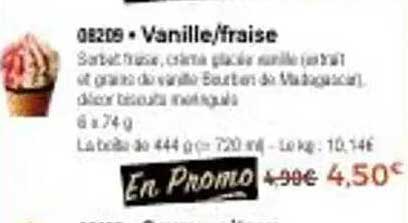 08209 - Vanille/fraise