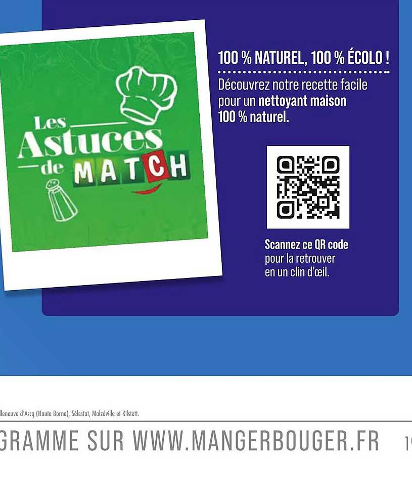 100 % NATUREL, 100 % ÉCOLO !