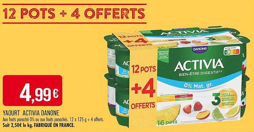 12 POTS + 4 OFFERTS