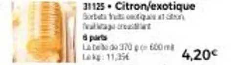 31125 • Citron/exotique