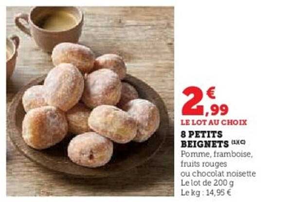 8 PETITS BEIGNETS (u/c)