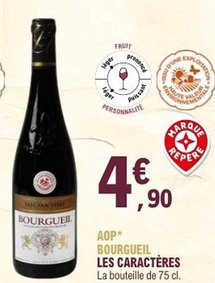 AOP* BOURGUEIL LES CARACTÈRES