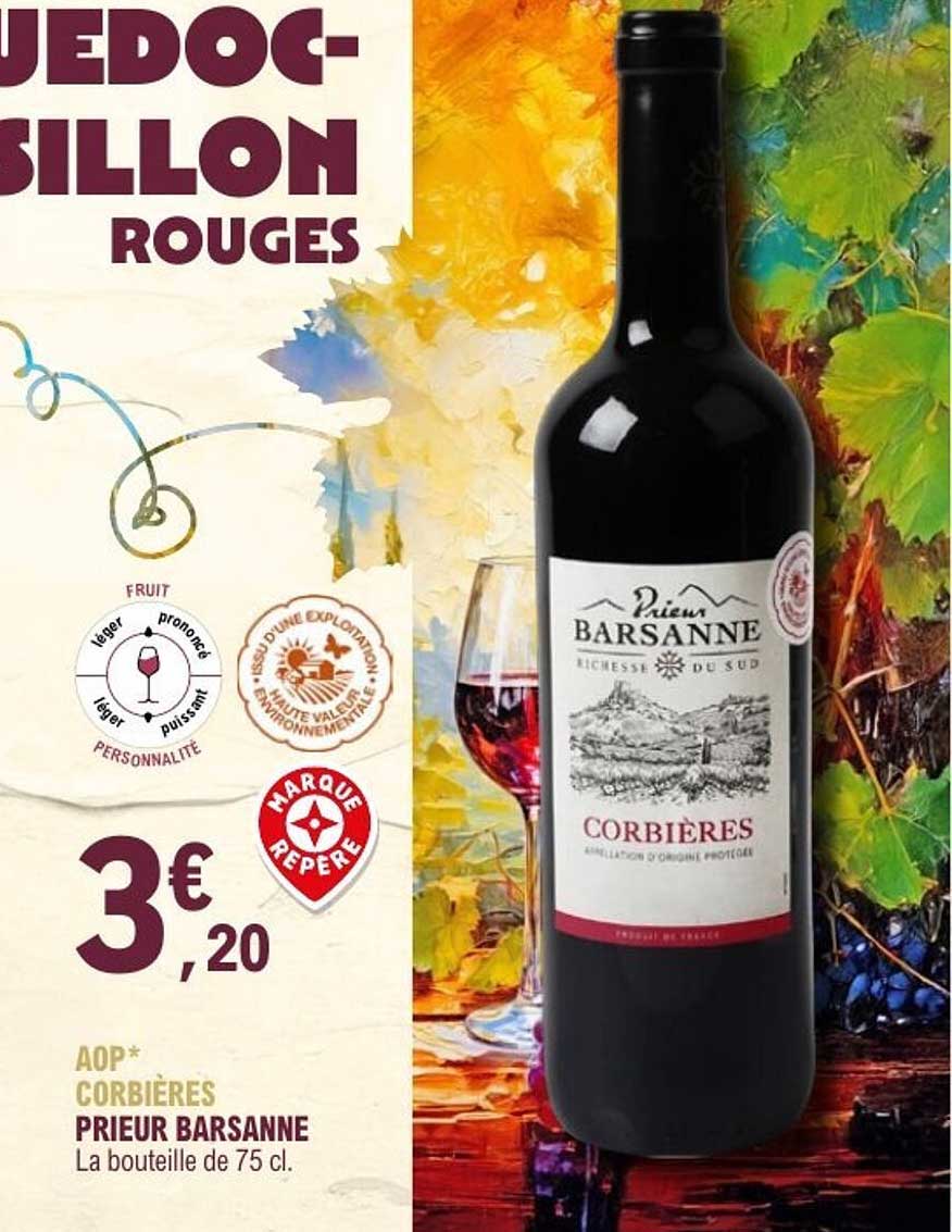 AOP* CORBIÈRES PRIEUR BARSANNE