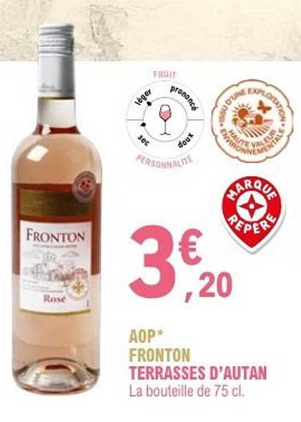 AOP* Fronton Terrasses d'Autan