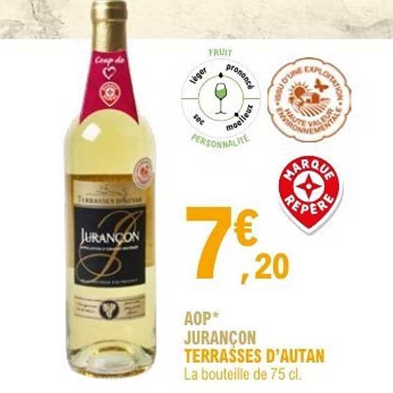 AOP Jurançon Terrasses d’Autan