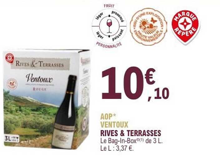 AOP* VENTOUX RIVES & TERRASSES