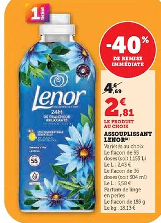 ASSOUPLISSANT LENOR(A)