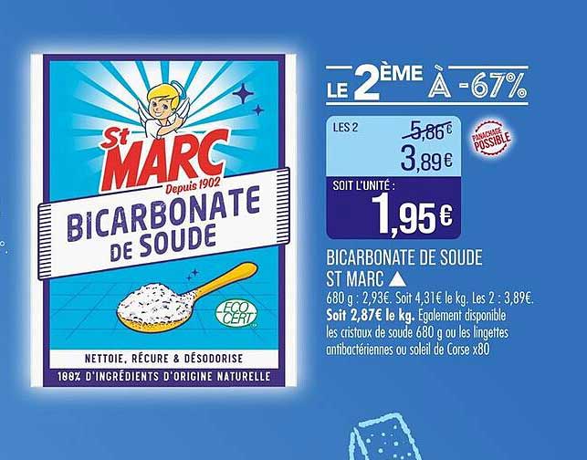 Bicarbonate de Soude ST MARC