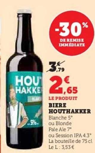 BIERE HOUTHAKKER
