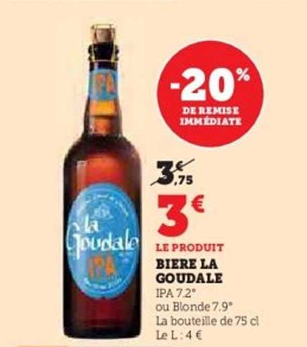 BIERE LA GOUDALE