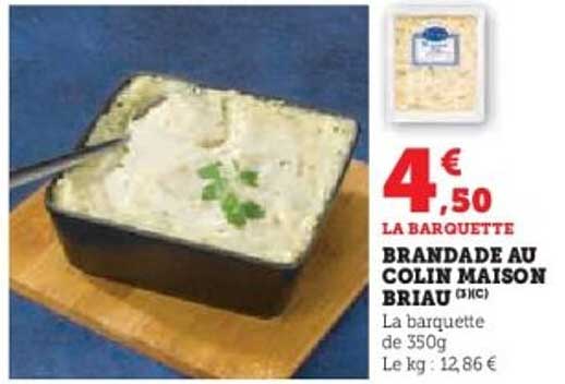 BRANDADE AU COLIN MAISON BRIAU